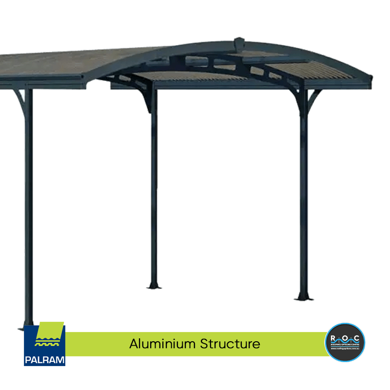 Atlas 5000 Carport Kit Aluminium Structure