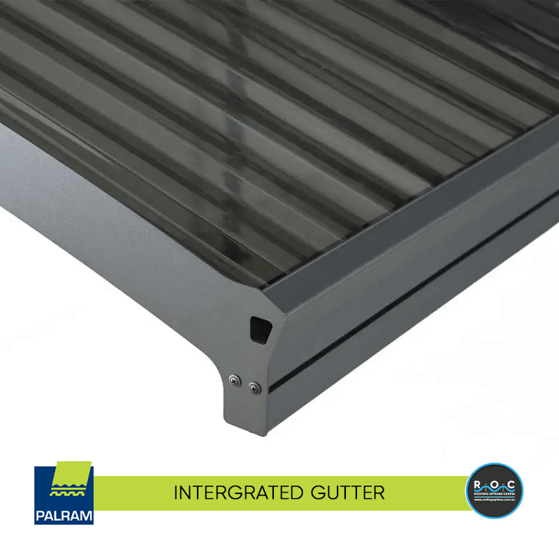 Atlas 5000 Carport Kit Integrated Gutter