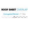 Roofsheet Overlap