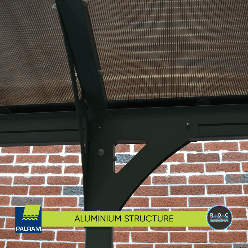 Vitoria 5000 Carport Kit Aluminium Structure