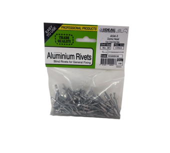 Zinc Rivets 100 Pack