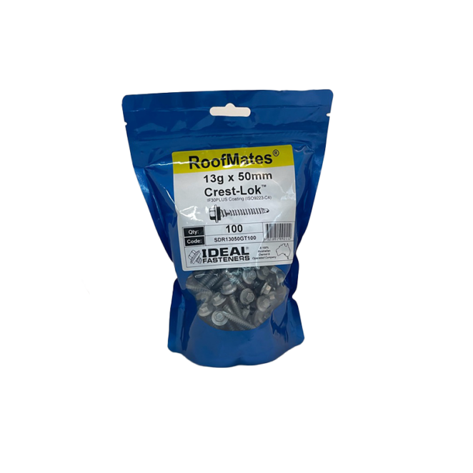 Roofmates 13 X 50 Zinc 100pk