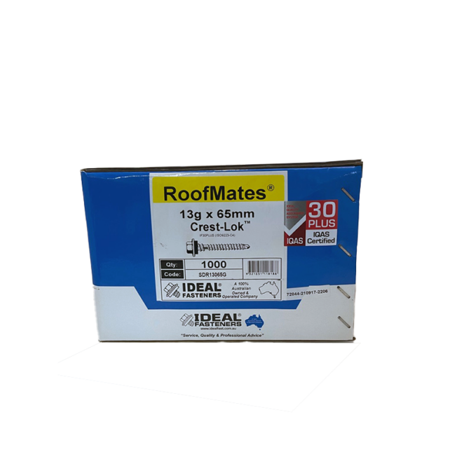 Roofmates 13 X 65 Zinc 1000 Box