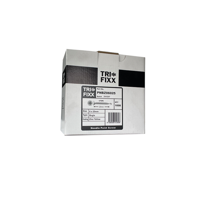 6 X 25 1000 Box