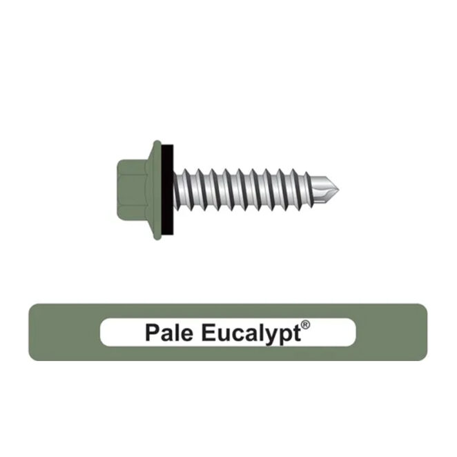 Roofmate 13gx25mm Paleeucalypt