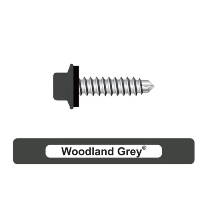 Roofmate 13gx25mm Woodlandgrey