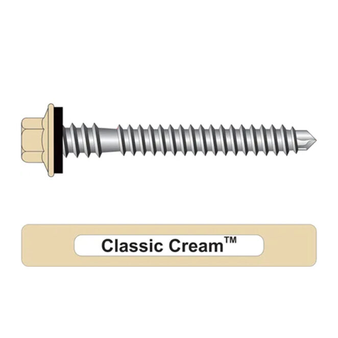 Roofmate 13gx65mm Classiccream